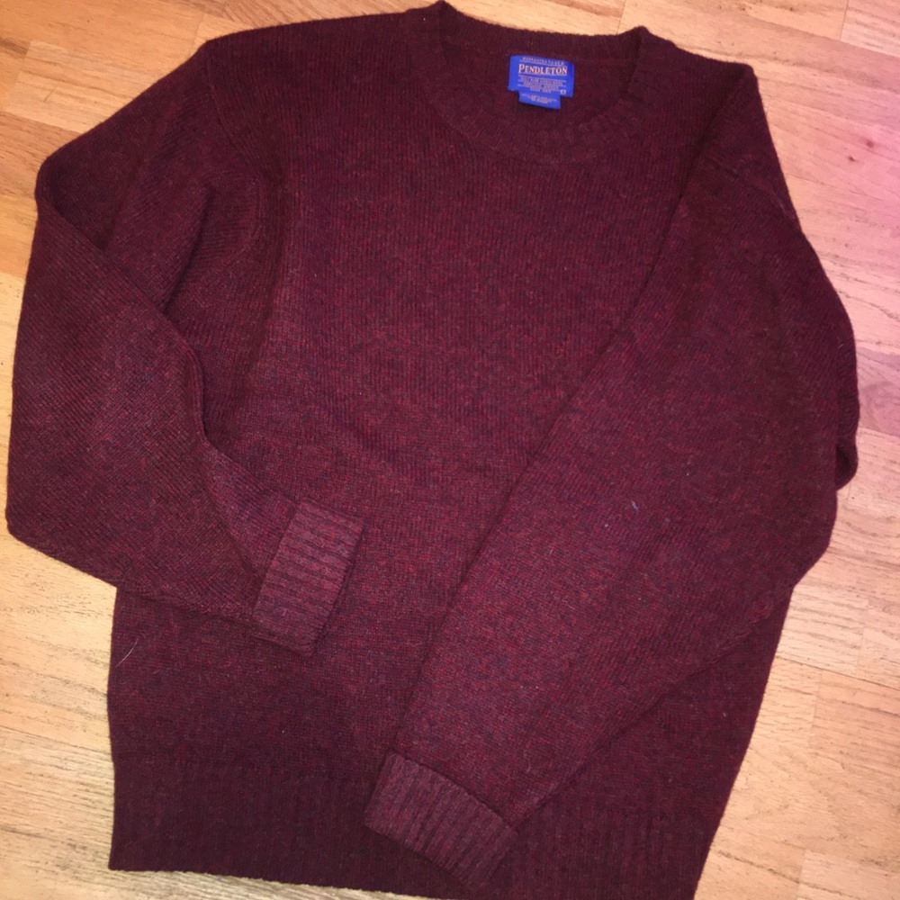 Oversized Pendleton Sweater